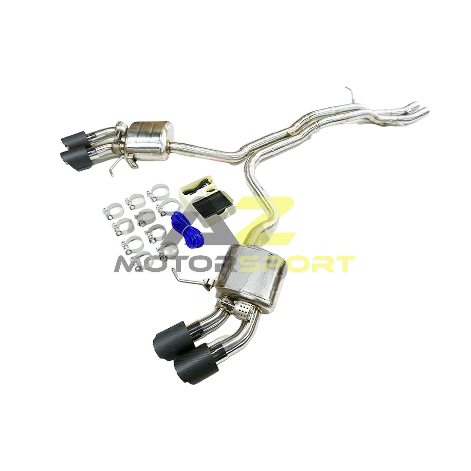 AZM Porsche Macan S 3.0T 2018-2021 Catback system (valves and muffler)
