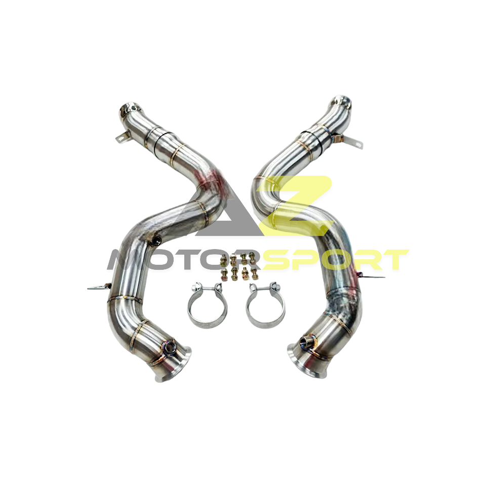 AZM Mercedes AMG S63  M177 C218 W222 4.0L 2017-2022 Downpipe Catless