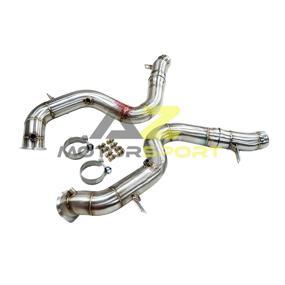 AZM Mercedes AMG S63  M177 C218 W222 4.0L 2017-2022 Downpipe Catless