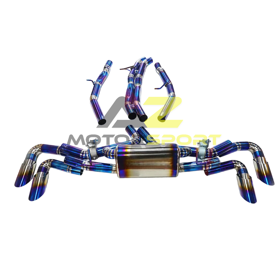 AZM Lamborghini URUS 2018-2024 Titanium Exhaust System Catback (valves & Muffler)