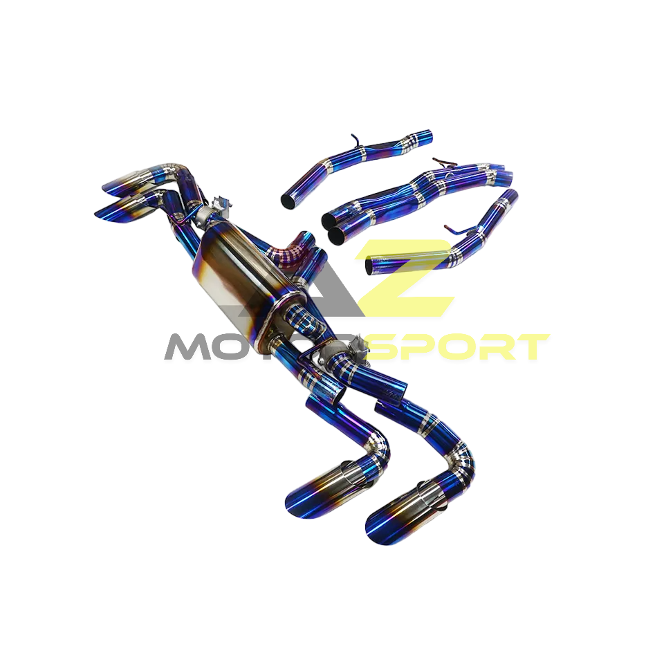 AZM Lamborghini URUS 2018-2024 Titanium Exhaust System Catback (valves & Muffler)