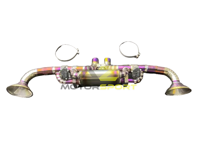 AZM 992 GT3 2019-2024 Headers + Titanium Exhaust  (Valve & Muffler)