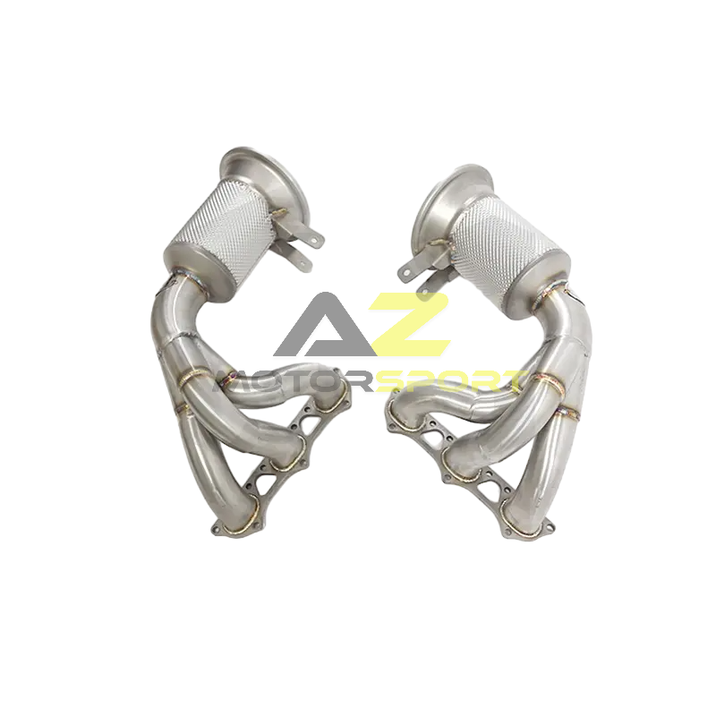 AZM 992 GT3 2019-2024 Headers + Titanium Exhaust  (Valve & Muffler)