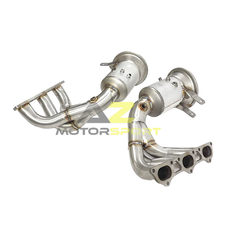 AZM 992 GT3 2019-2024 Headers + Titanium Exhaust  (Valve & Muffler)