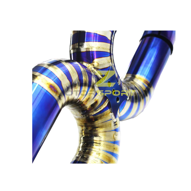 AZM Chevrolet Corvette C8 2019-2023 Titanium Downpipe Exhaust (muffler and valves)