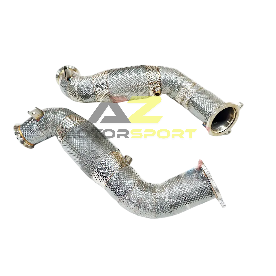 AZM Mclaren 720S 2018-2023 Downpipe Catless