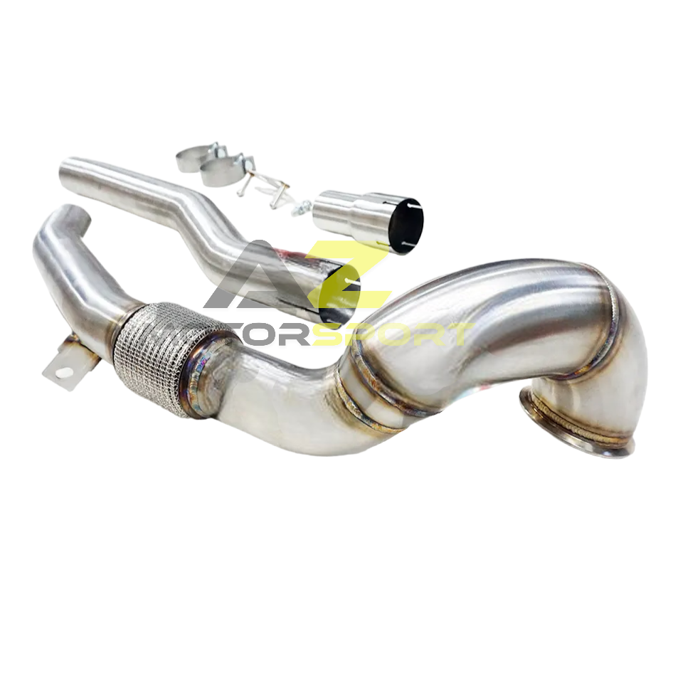 AZM VW GOLF R MK7 AUDI A3 S3 QUATTRO TT/TTS 2.0T 2015-2021 Downpipe Catless