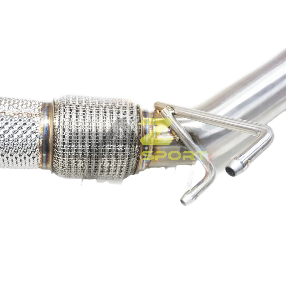 AZM VW GOLF R MK8/ AUDI S3 8Y 2.0T 2022+ Downpipe Catless