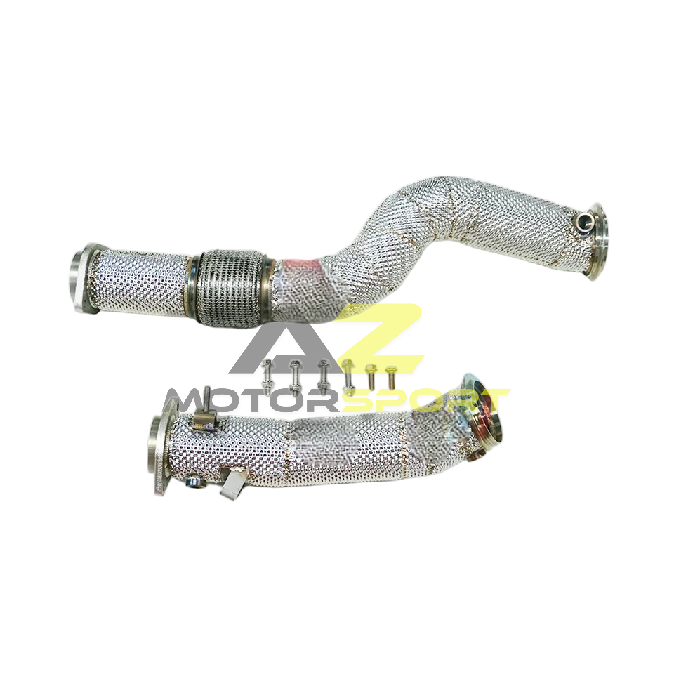 AZM BMW S58 2021-2024 G80 M3 /G82 G83 M4/M2 G87 Downpipe Catless